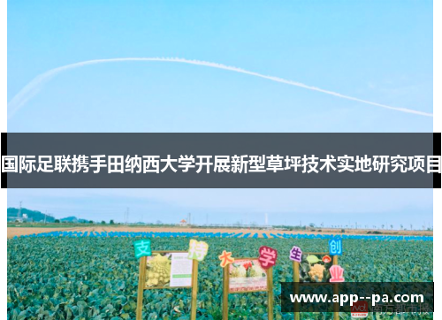 国际足联携手田纳西大学开展新型草坪技术实地研究项目